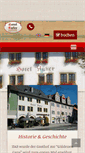 Mobile Screenshot of hotel-anker-saalfeld.de